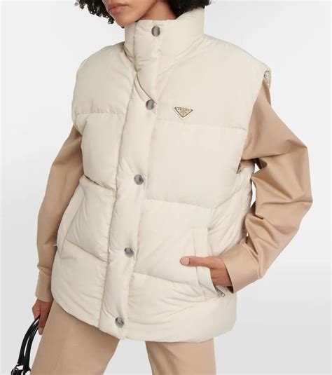 prada weste beige|Prada vest.